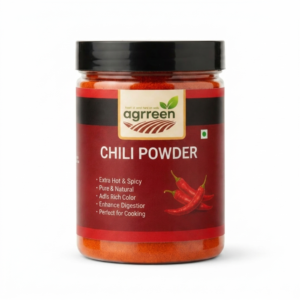 AGRREEN Guntur Red Chilli Powder 100g | GI Tag Certified Lal Mirch | Extra Spicy Rich Colour No Added Dye